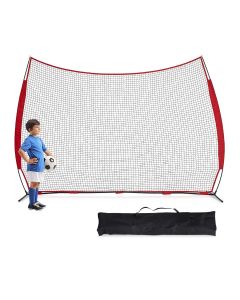 Kintness Practice Soccer Goal Net for Kids, Portable Simple Sports Net for Baseball, Football, with Carry Bag, Kids Gifts