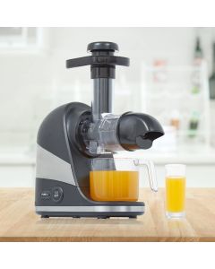 Kinsuite Juicer Machines-Slow Masticating Juicer with 2-Speed Modes, Cold Press Juicer Extractor Easy to Clean Quiet Motor Reverse Function with Brush for Fruits and Vegetables